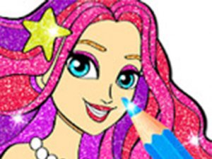 Mermaid Princess Coloring Book