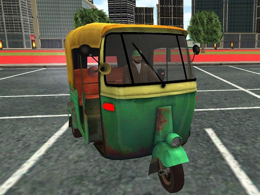 City Rickshaw Driving Simulator