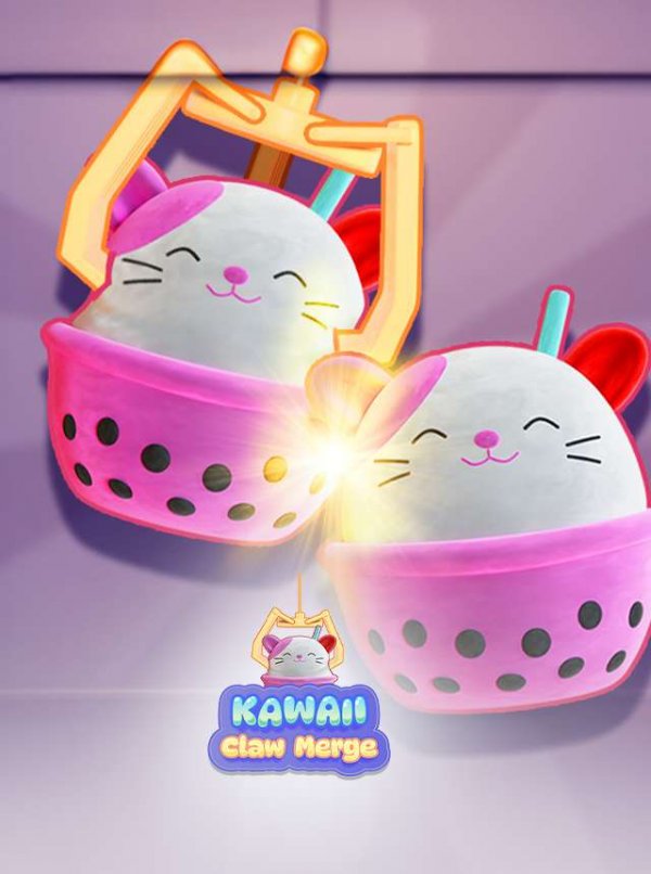 Kawaii Claw Merge Puzzle