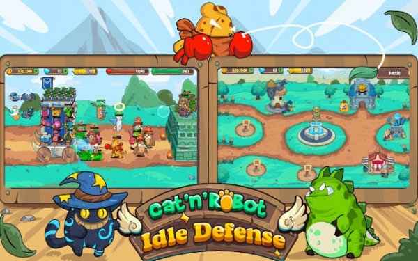 CatnRobot Idle TD Battle