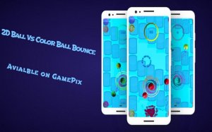 2D Ball Vs Color Ball Bounce - Color Switch Arcade Puzzle Game