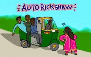 Rickshaw City Driving Adventure
