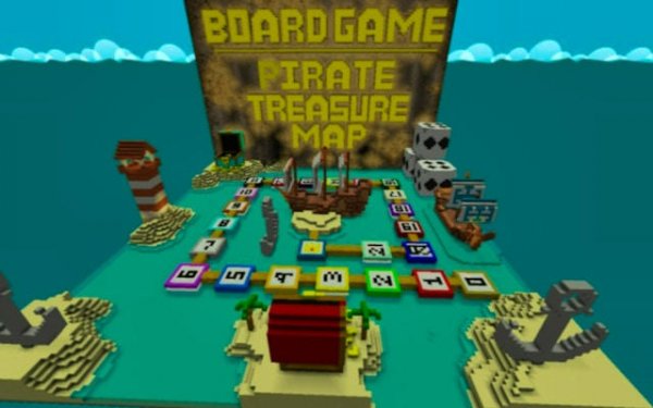 Pirate Treasure Board Game
