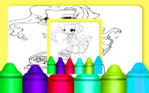 Cute Character Color Art