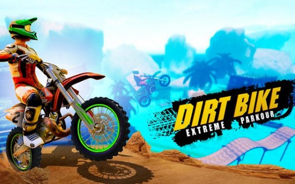 Dirt Bike Parkour Racing
