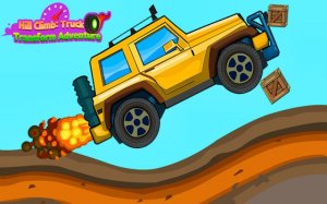 Hill Climb: Truck Transform Adventure - 2D Driving Game Online