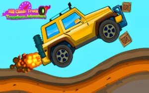 Hill Climb Vehicle Transform Adventure