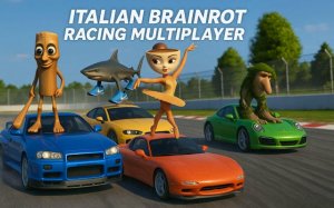 Italian Brainrot Racing Multiplayer Online Game