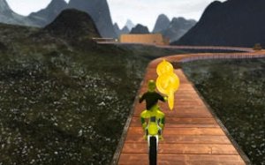 Precision Track Challenge: Balance Rider