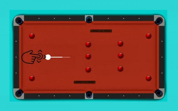 Red Ball Pool Puzzle