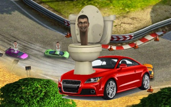 Skibidi Racing Multiplayer Arcade
