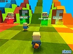 Blocky Team Parkour Dash