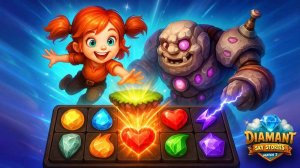 Diamant Sky Stories Match 3 Puzzle