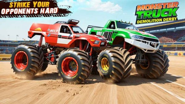 Monster Truck Arena Challenge Racing Game